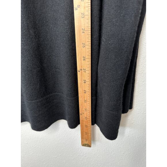 NWT The Row Black Amherst V-Neck Long Sleeve Cashmere Blend Sweater XL - Picture 16 of 16